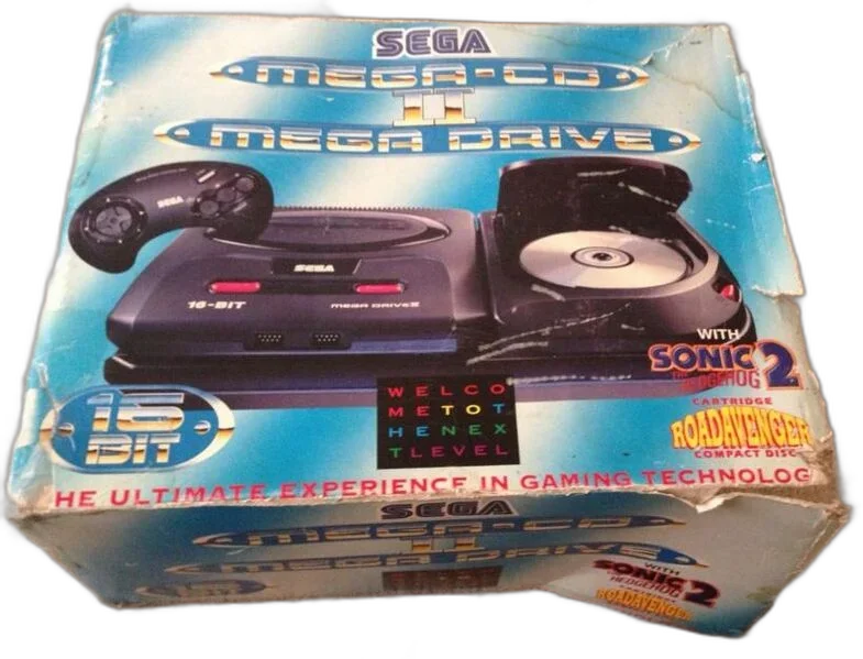  Sega Genesis Mega Drive CD Mega Combo Pack