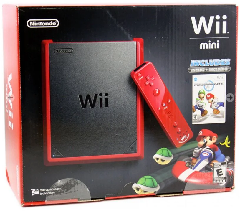 Nintendo Wii Mini Mario Kart Bundle