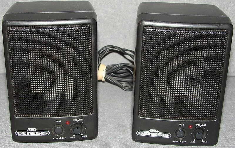  Sega Genesis Mega Drive Speakers