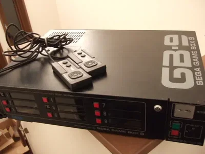 Sega Master System Game Box 9 Kiosk