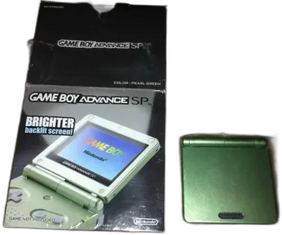 Nintendo Game Boy Advance SP Pearl Green Console [NA]