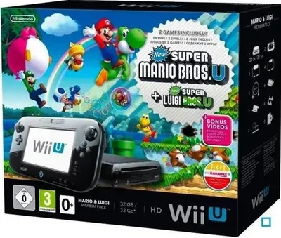 Nintendo Wii U New Super Mario Bros U Bundle