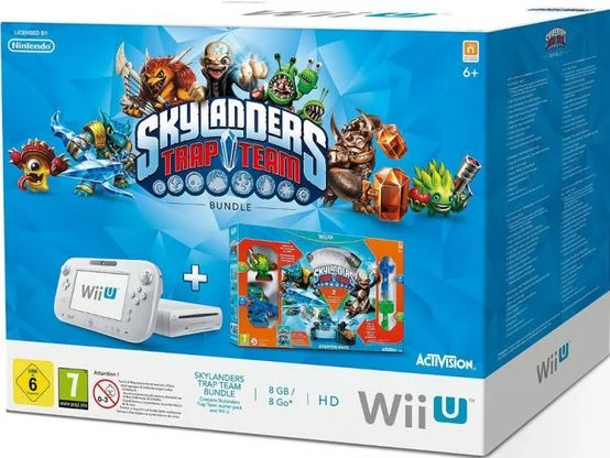  Nintendo Wii U Skylanders Trap Team Bundle