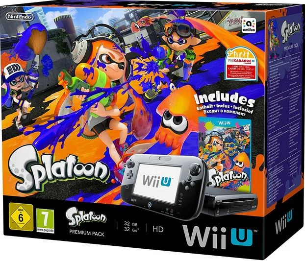  Nintendo Wii U Splatoon Bundle [EU]