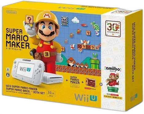  Nintendo Wii U Mario 30th Anniversary Bundle [JP]
