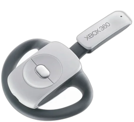  Microsoft Xbox 360 Wireless White HeadSet