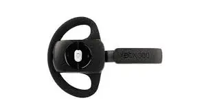 Microsoft Xbox 360 Wireless Black HeadSet