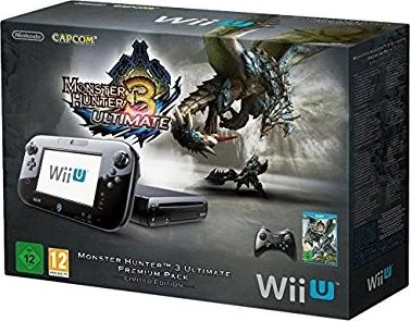  Nintendo Wii U Monster Hunter 3 Utimate Bundle [JP]