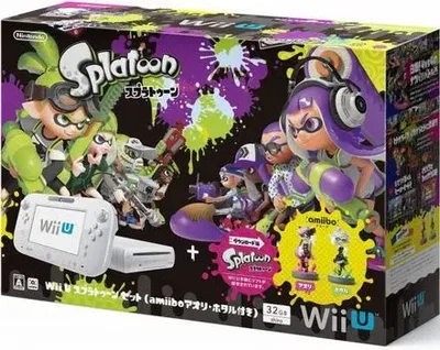 Nintendo Wii U Splatoon + Amiibo Bundle [JP]