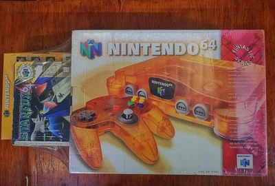 Nintendo 64 Fire Orange Console [MX]