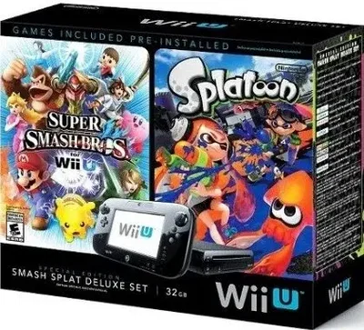 Nintendo Wii U Smash Splat Deluxe Bundle
