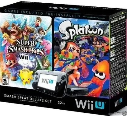 Wii Uセット Consolevariations - Nintendo Wii U Smash Splat Deluxe Bundle