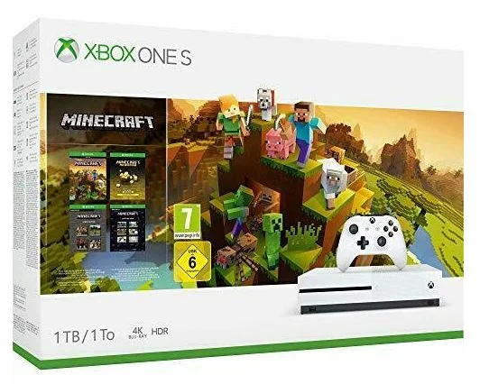  Microsoft Xbox One S Minacraft Bundle [EU]