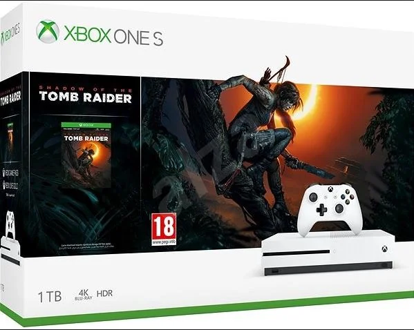  Microsoft Xbox One S Tomb Raider Bundle [EU]