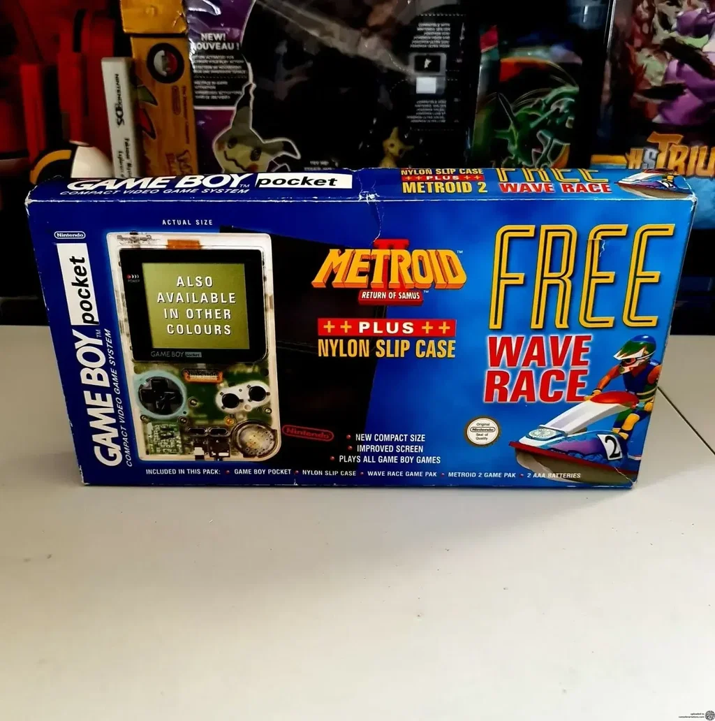 Consolevariations - Nintendo Game Boy Pocket Metroid II + Wave