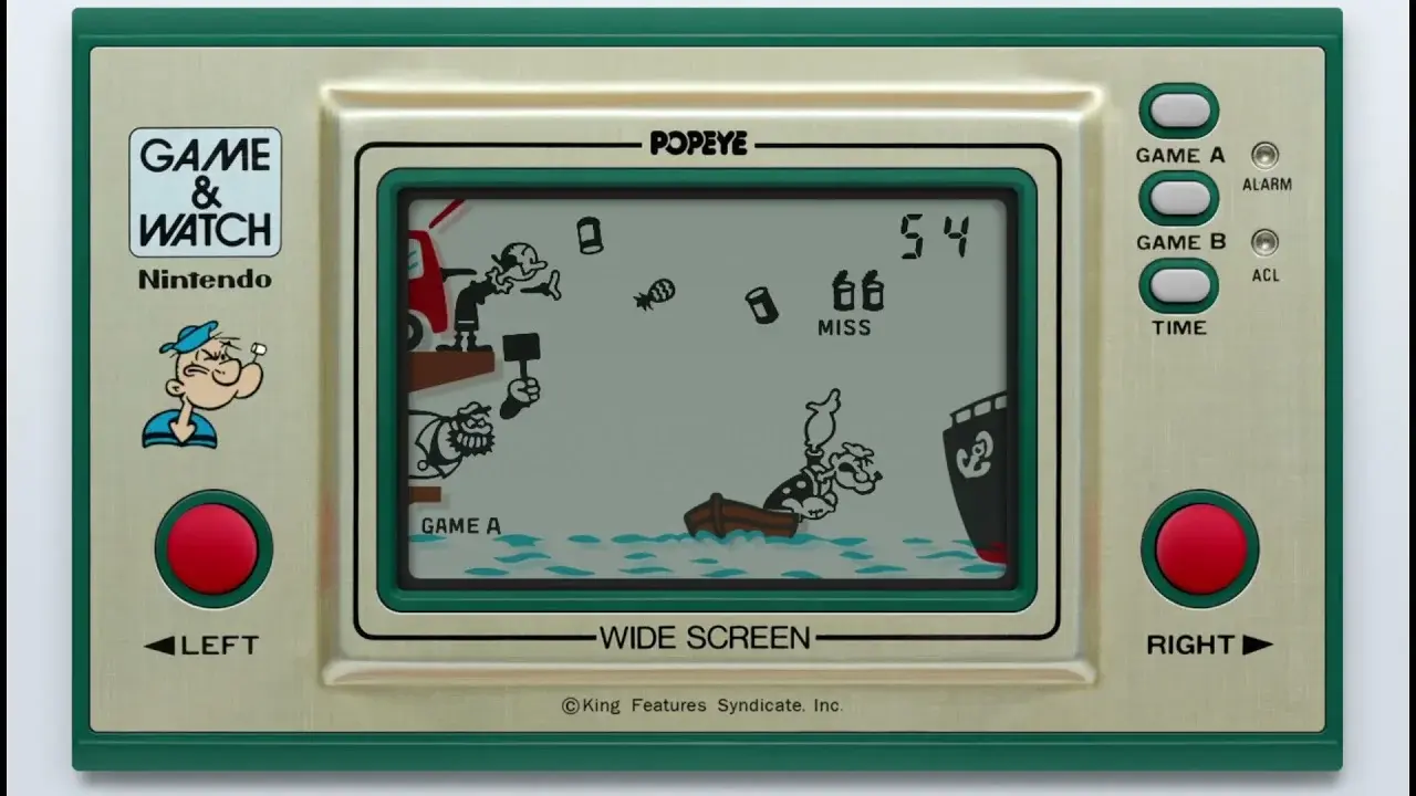 Consolevariations - Nintendo Game & Watch Popeye | Consolevariations