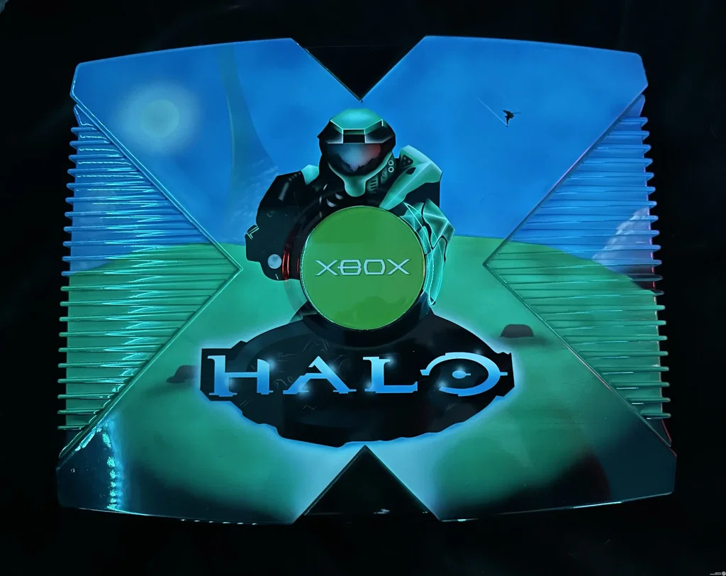 Consolevariations - Microsoft Xbox Halo CE Airbrush Console