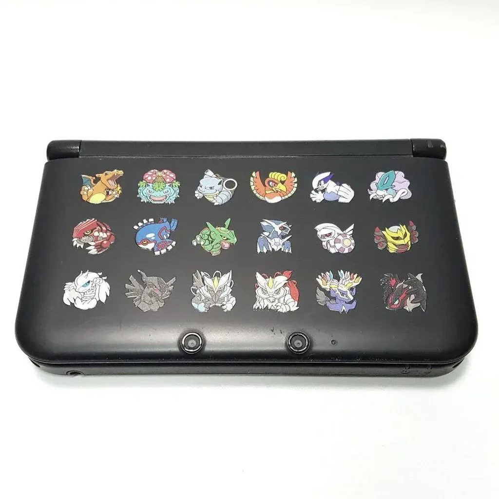 Consolevariations - Nintendo 3DS LL Pokemon Trozei Black Console
