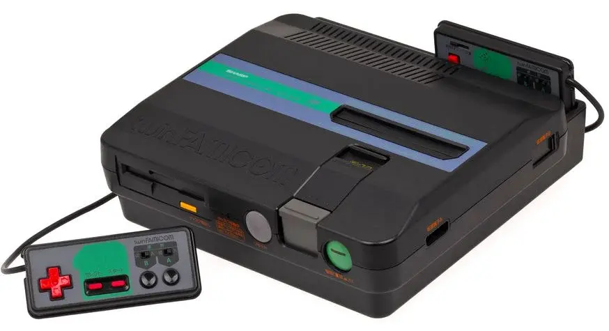 Consolevariations - Sharp Twin Famicom AN-505-BK Console