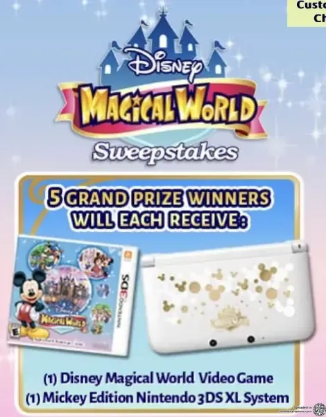 Consolevariations - Nintendo 3DS LL Disney Magic Castle Console