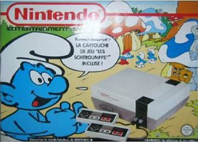  NES Schtroumpfs Smurf Bundle