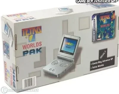 Nintendo Game Boy Advance SP Tetris World Pak