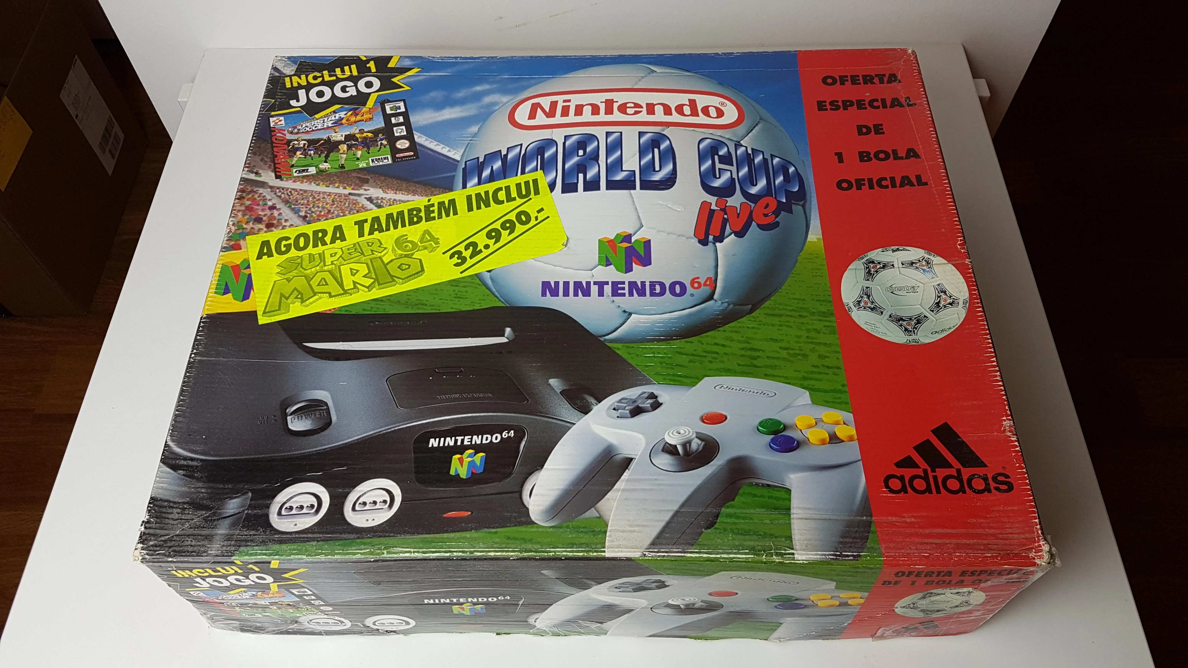  Nintendo 64 Nintendo World Cup Live Bundle
