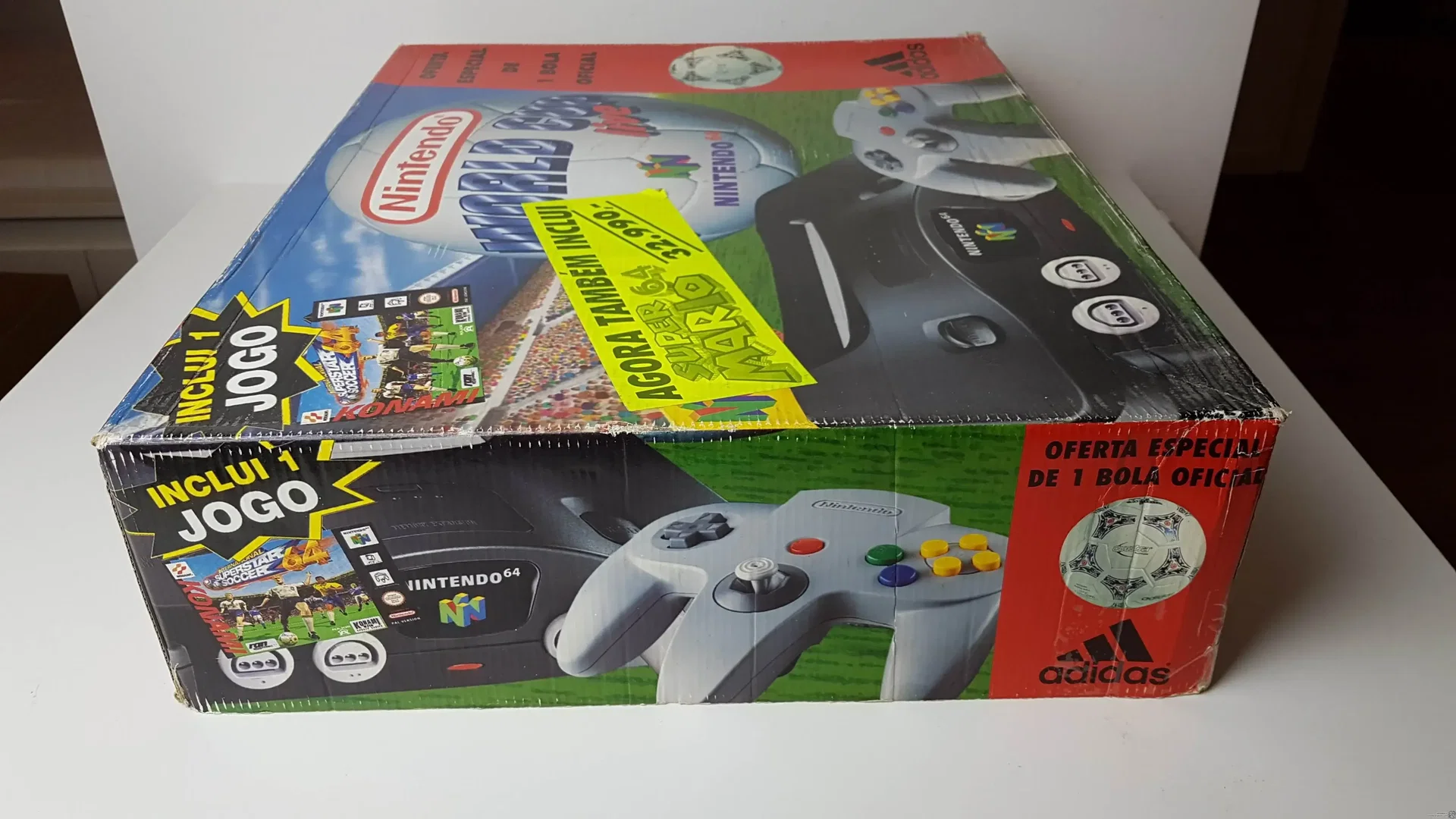 Consolevariations - Nintendo 64 Nintendo World Cup Live Bundle