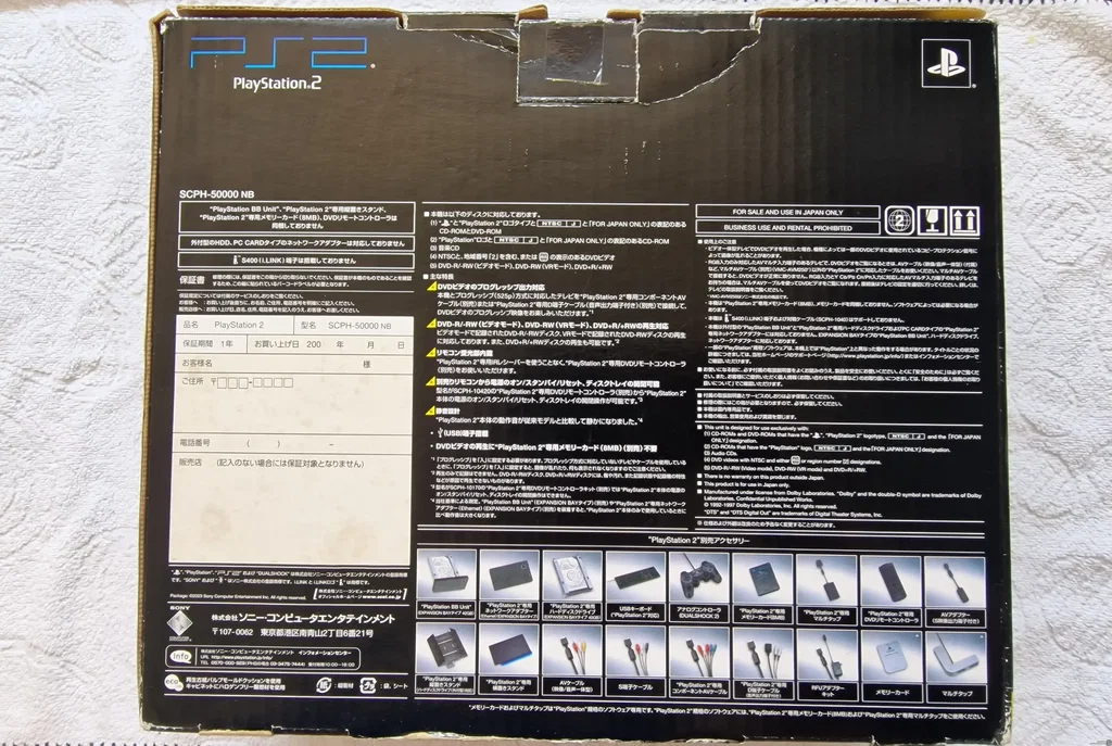 Consolevariations - Sony PlayStation 2 Midnight Black Console [JP