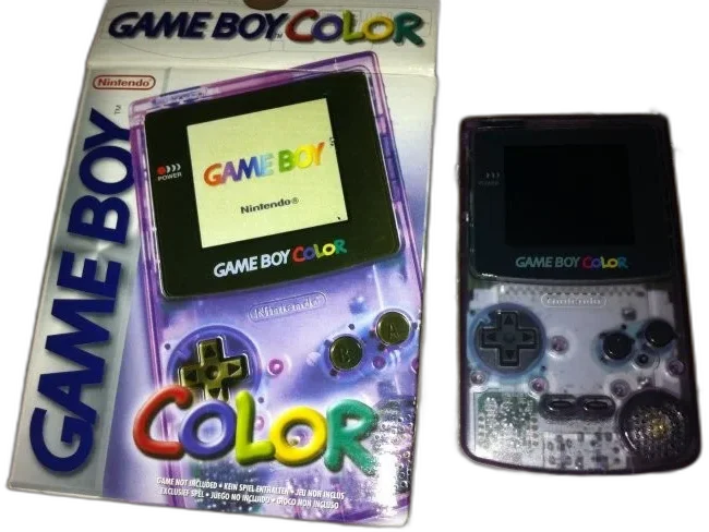 Nintendo Game Boy Color Atomic Purple Console [NA]