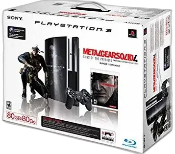 Console Sony PlayStation 3 Metal Gear Solid 4 HAGANE Limited - Édition Japon - 160 Go