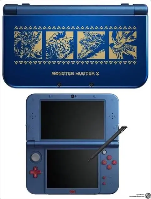 Consolevariations - New Nintendo 3DS XL Monster X Cross Starter