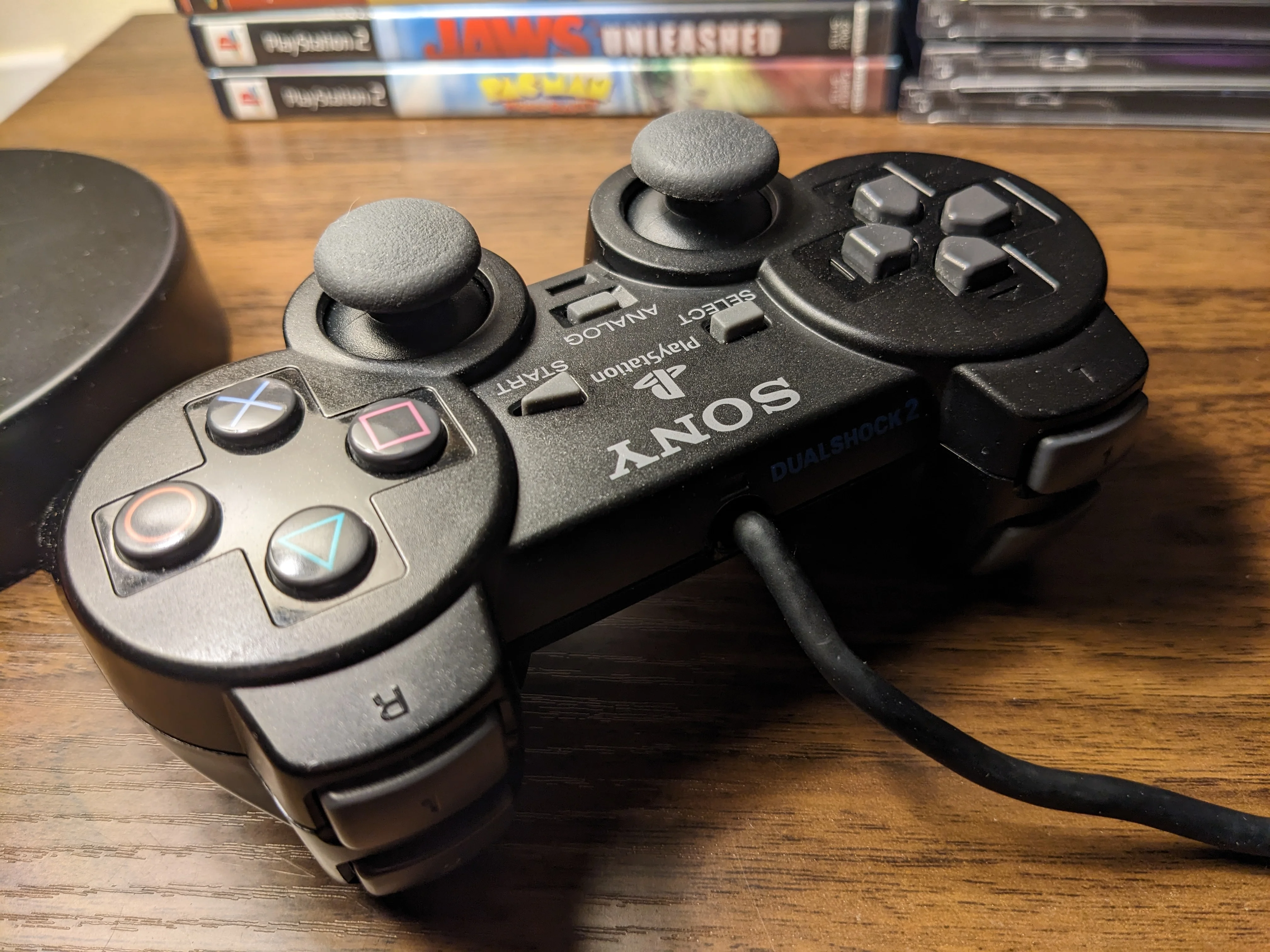 Sony PlayStation 2 Black Controller [NA] - Consolevariations