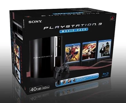  Sony Playstation 3 Movie Pack