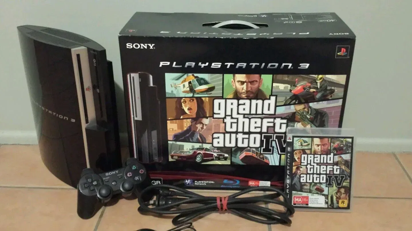  Sony PlayStation 3 GTA IV Bundle