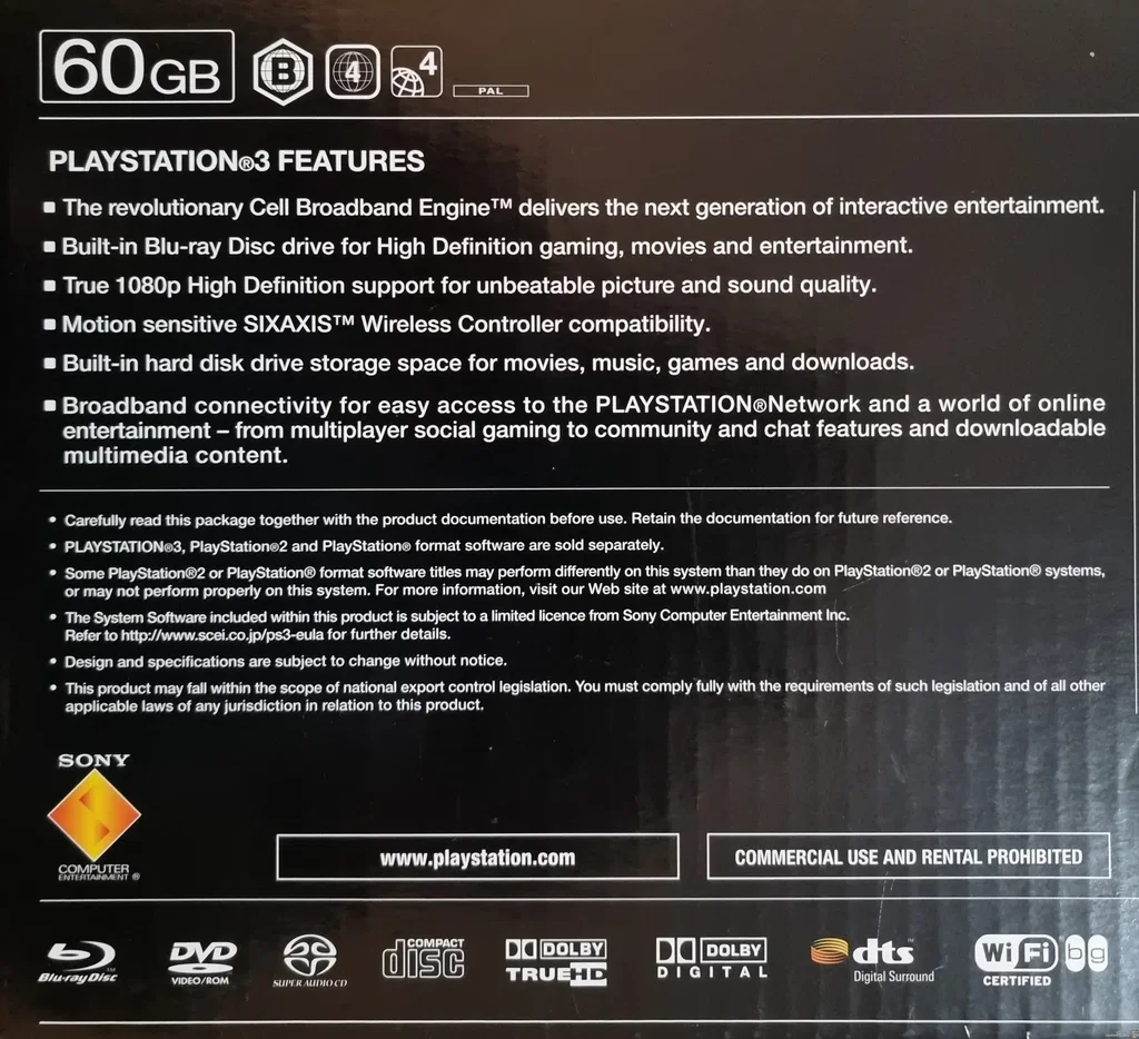 Consolevariations - Sony PlayStation 3 60GB Launch Console