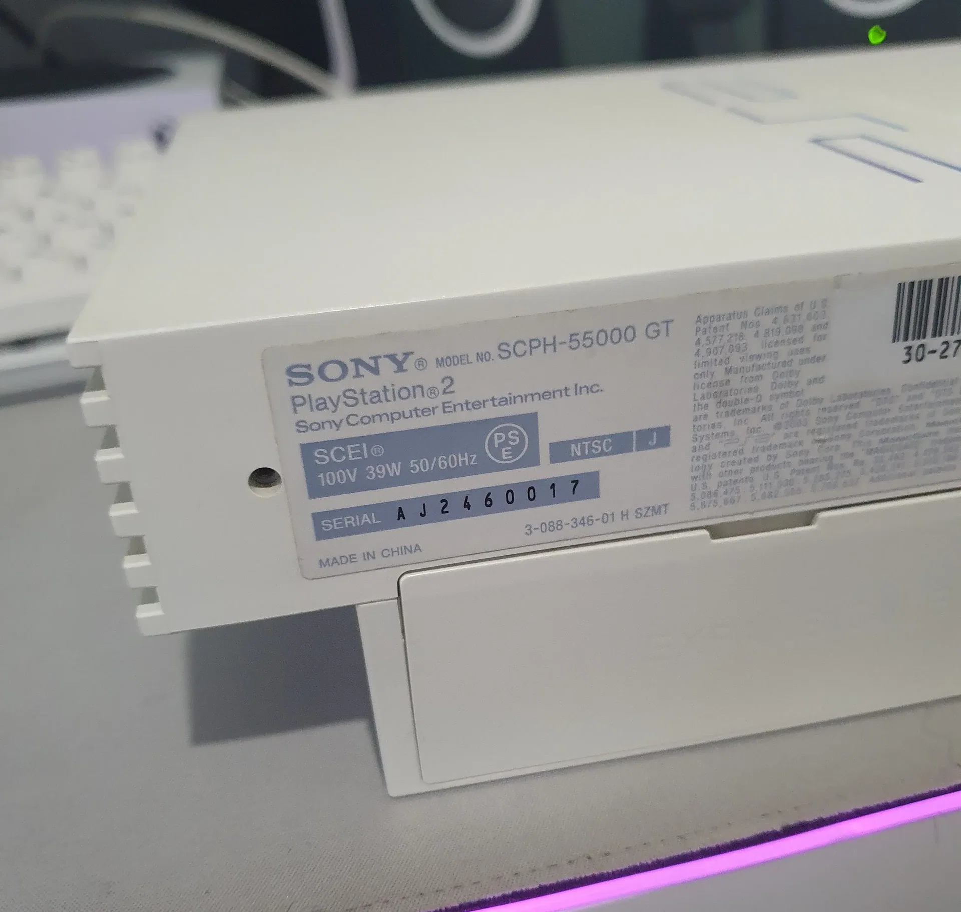 Consolevariations - Sony Playstation 2 Ceramic White Gran Turismo