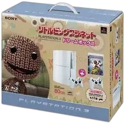 Sony PlayStation 3 Ceramic White Little BIG Planet Bundle [JP]