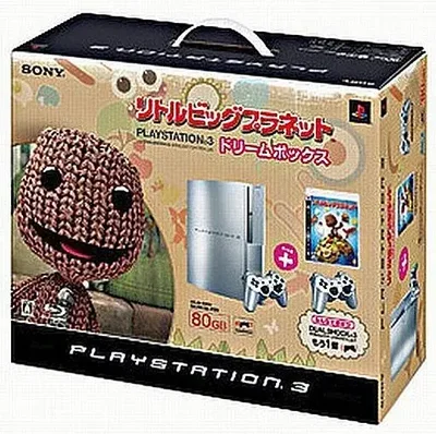 Sony PlayStation 3 Satin Silver Little BIG Planet Bundle [JP]