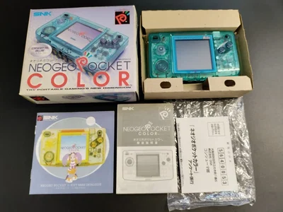 Neo Geo Pocket Color Crystal Blue Console
