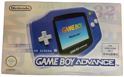 Nintendo Game Boy Advance Indigo Console [Hong Kong]
