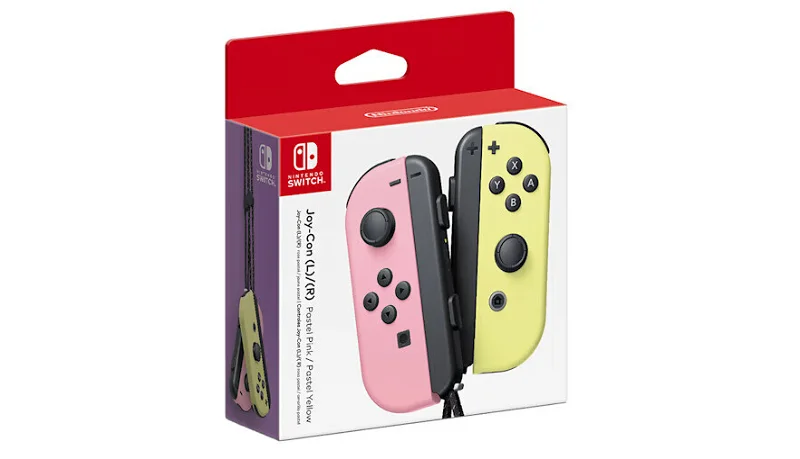  Nintendo Swtich Pastel Pink / Yellow Joy-Con [NA]