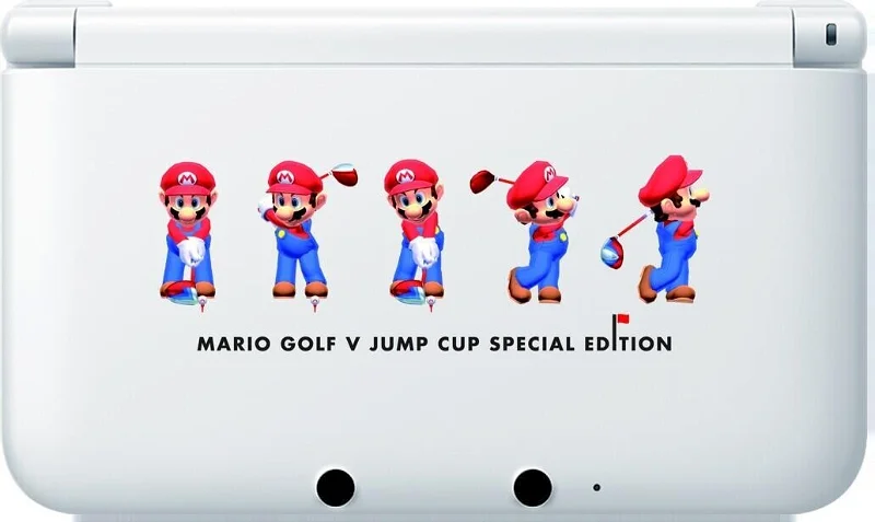  Nintendo 3DS LL Mario Golf V-Jump Cup Console