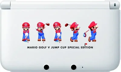 Nintendo 3DS LL Mario Golf V-Jump Cup Console
