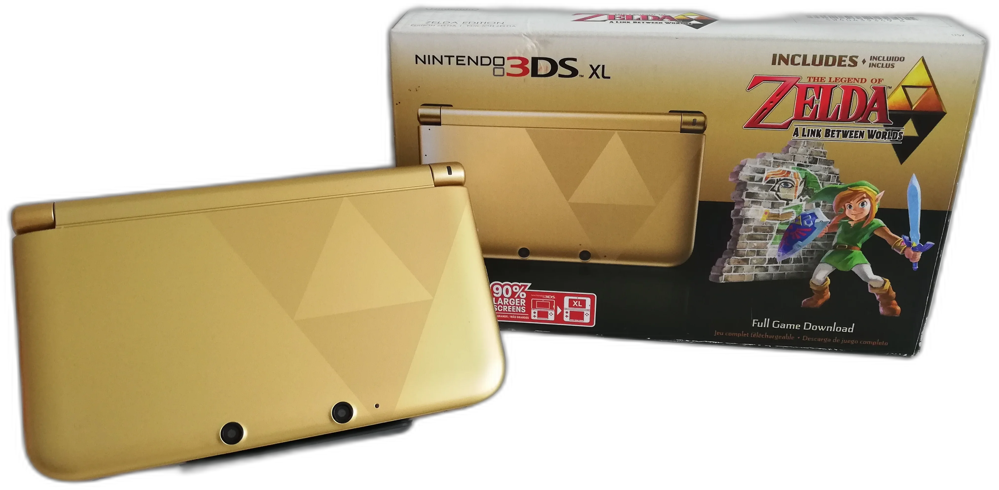  Nintendo 3DS XL Zelda A Link Between Worlds Console [NA]