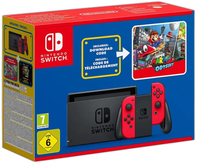 Nintendo Switch Super Mario Odyssey Digital Bundle