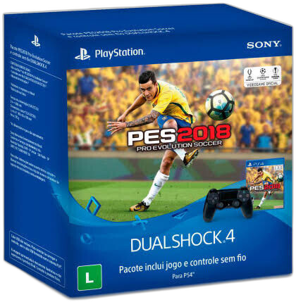  Sony PlayStation 4 Dualshock 4 PES 2018 Bundle