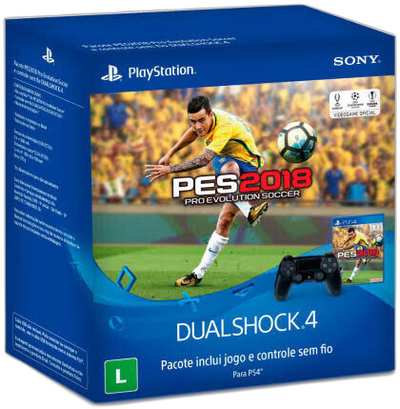 Sony PlayStation 4 Dualshock 4 PES 2018 Bundle