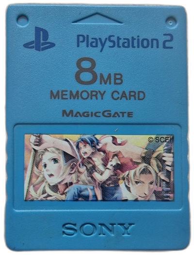 Sony PlayStation 2 Wild Arms Alter Code F 8mb Memory Card