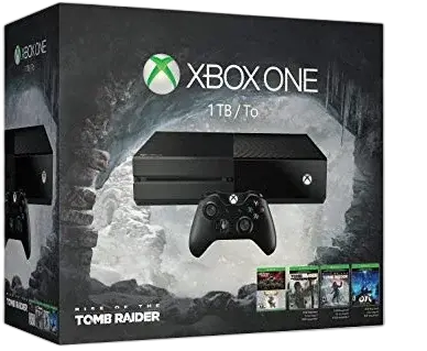 Microsoft Xbox One Rise of the Tomb Raider 5 Games Bundle